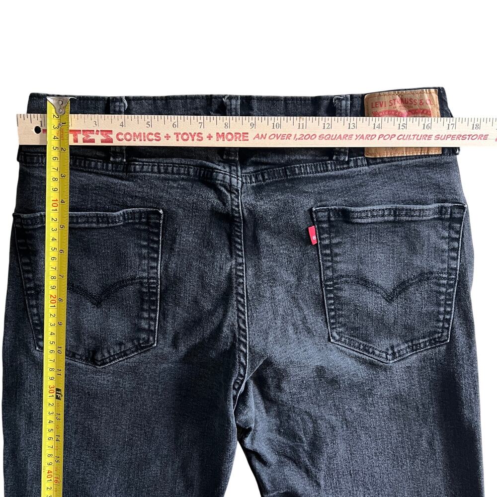 Levi’s 511 Slim Fit Jeans Black Denim Stretch Men’s 31x30 - Picture 4 of 12